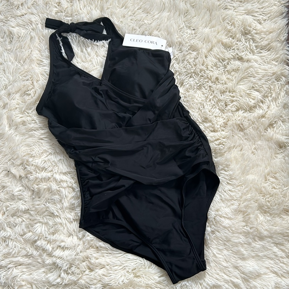 Black Swimsuit- Tummy Control